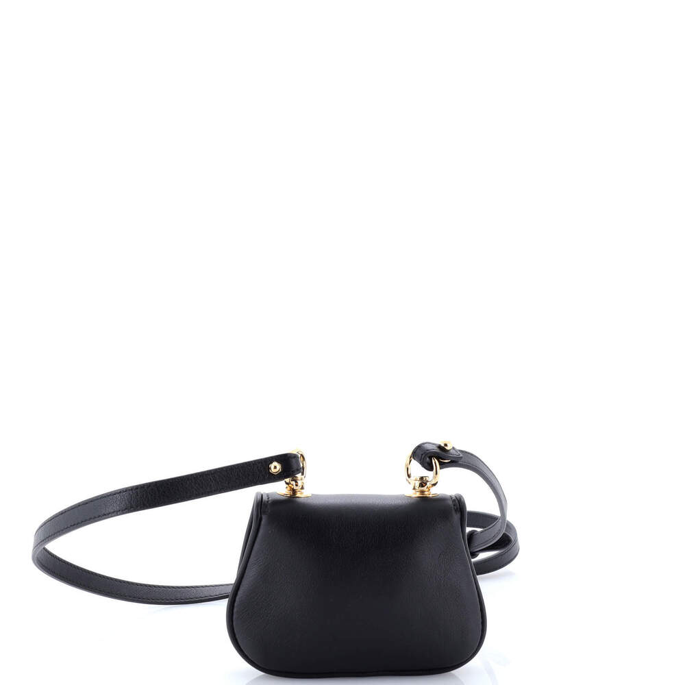 Gucci  Blondie NM Card Case Wallet with Strap Leather - Picture 3 of 5
